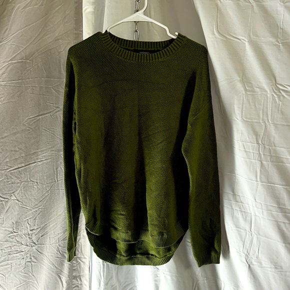 Fashion Sweaters - Olive Green women’s Sweater